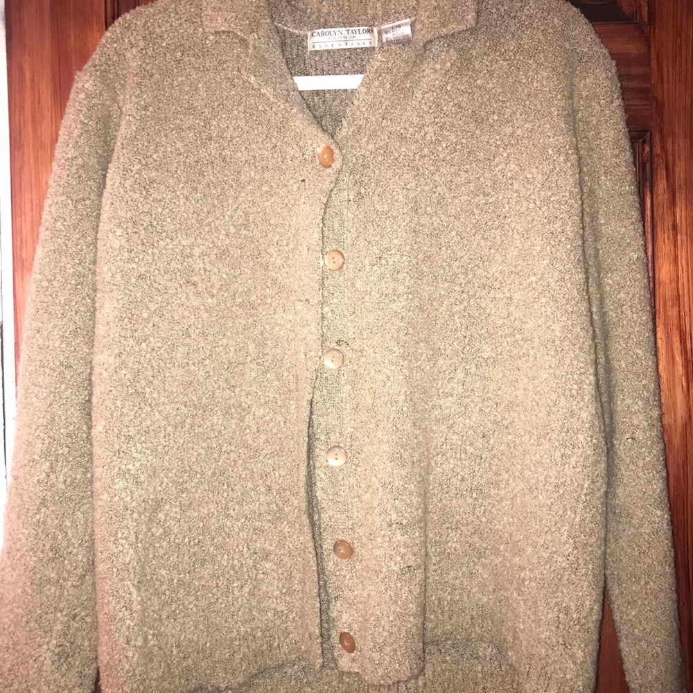 Wool cardigan
